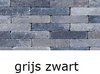 betonklinkers 20x5x7cm getrommeld waalformaat grijs zwart