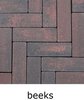 21x7x8cm strak (zonder facet) beeks