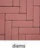 21x7x8cm strak (zonder facet) diems