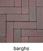 21x7x8cm strak (zonder facet) barghs