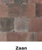 metro trommelsteen 15x15x6cm rood genuanceerd Zaan