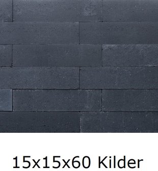 15x15x60cm stapelblok wallblock antraciet kilder