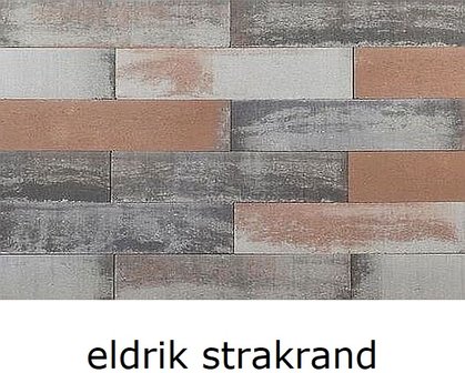 12x12x60cm stapelblok strakrand wallblock Texels bont eldrik