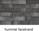12x12x60cm stapelblok wallblock zeeuws bont hummel facet rand